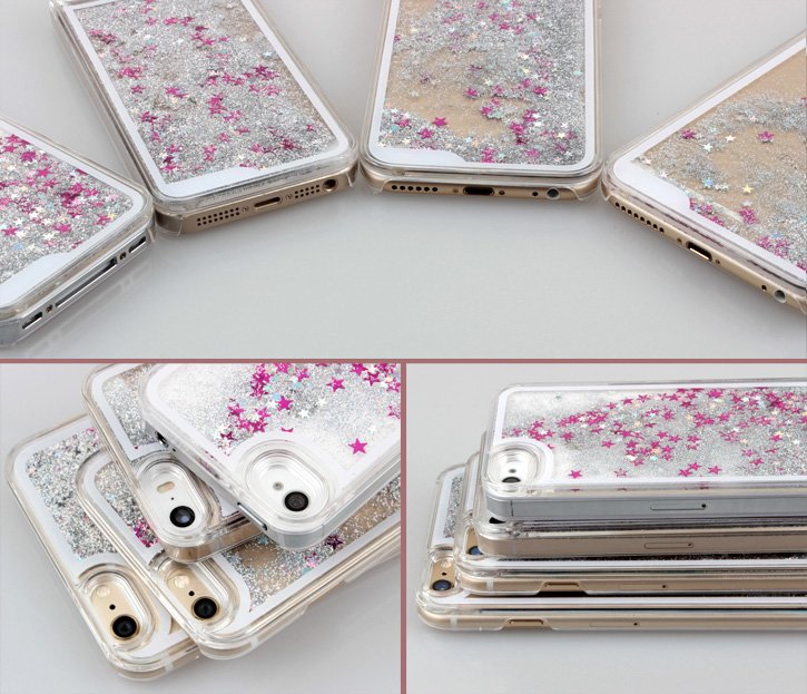 Silver Glitter iPhone Case