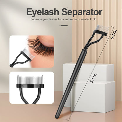 Eyebrow Brush Eyelash Separator Brow Comb & Lash Spoolie