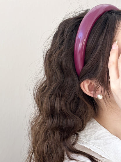 Leather Wide Headband